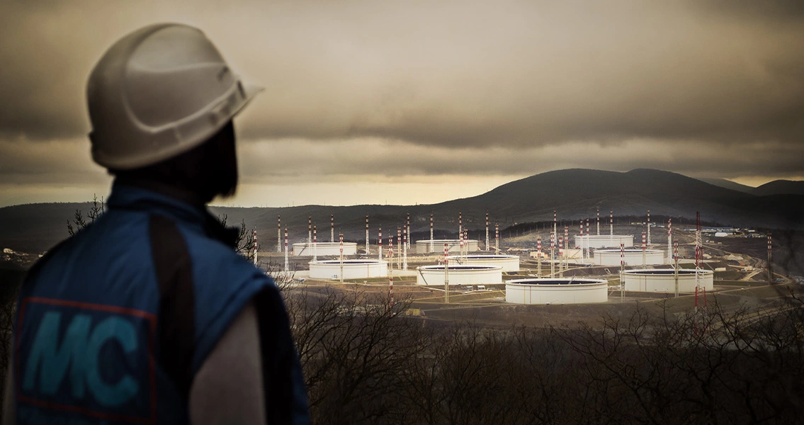 Béton spécial pour les réservoirs de pétrole en Russie