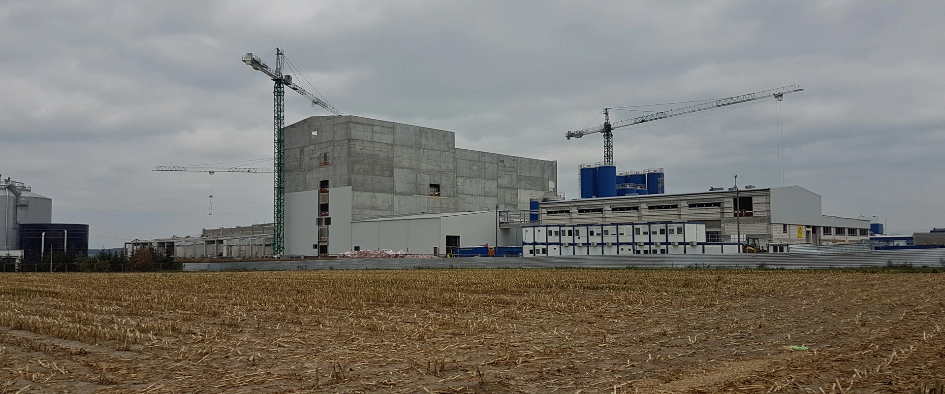 Les produits de MC ont été sélectionnés pour assurer un revêtement hygiénique et visuellement attrayant d'une usine de poudre de lait de la société Mlekovita.