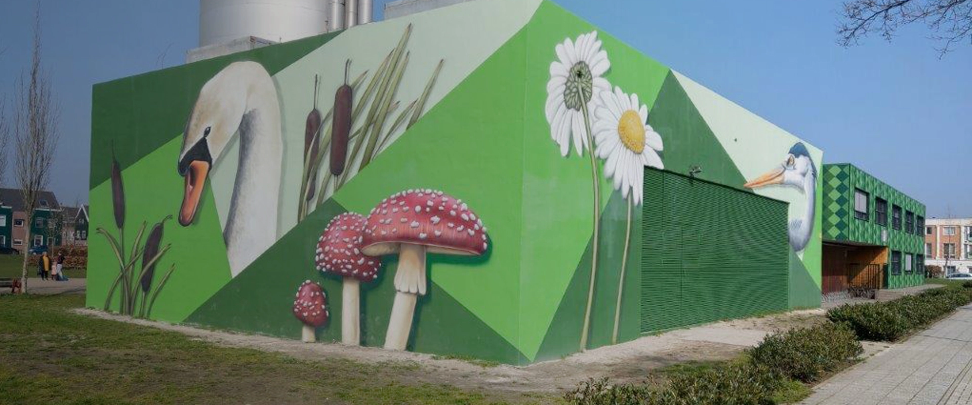 Amélioration esthétique de la structure industrielle