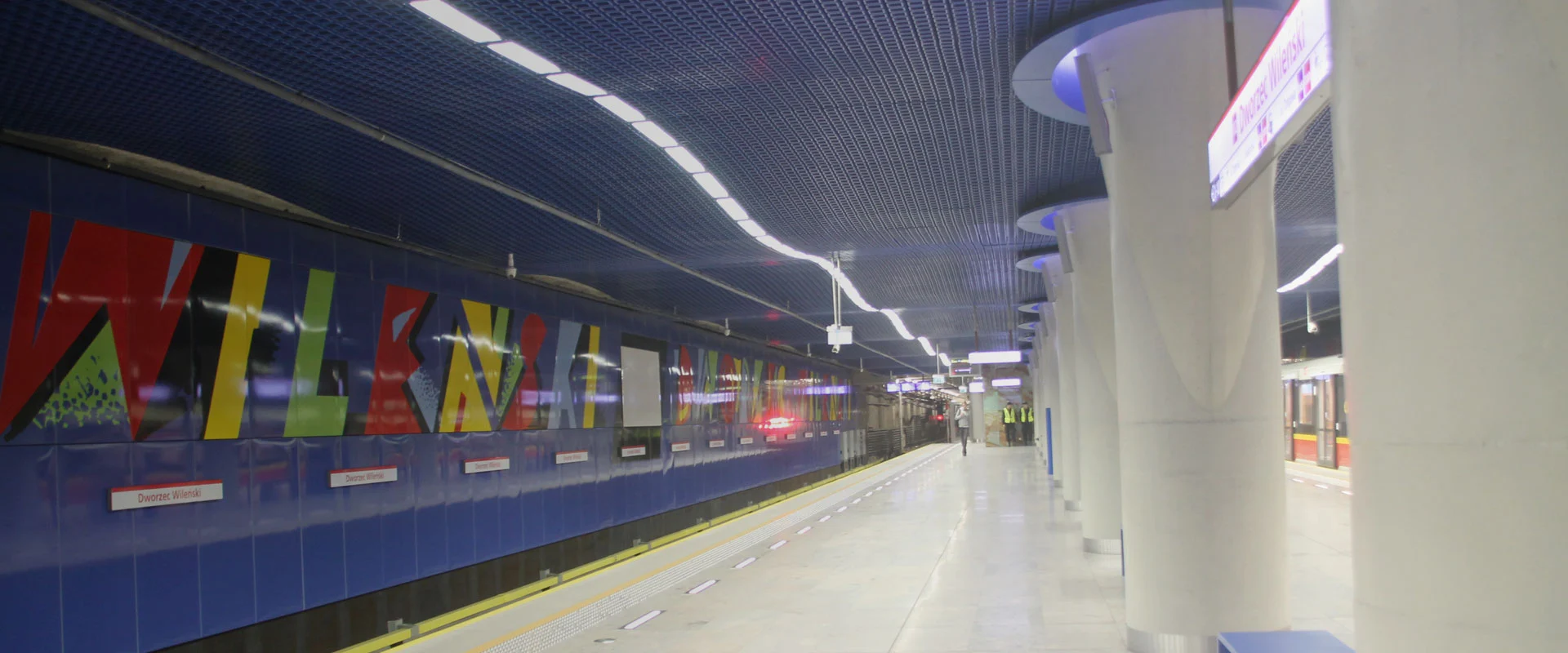 Béton pour le métro de Varsovie