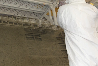 Réparation et rénovation de tours de refroidissement et de cheminées.